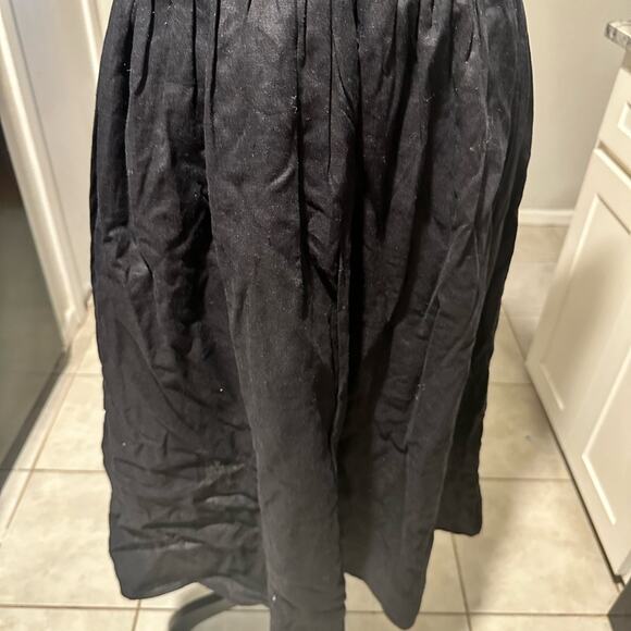 Ann Taylor Petite Scalloped Linen-Blend Midi Dress – NWT - Picture 9 of 10